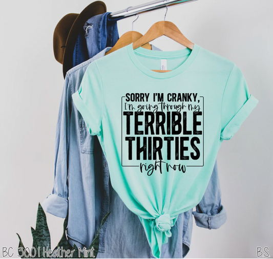 Terrible Thirties Tee